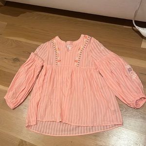 Cat and Jack Sleeved Spring Floral Shirt